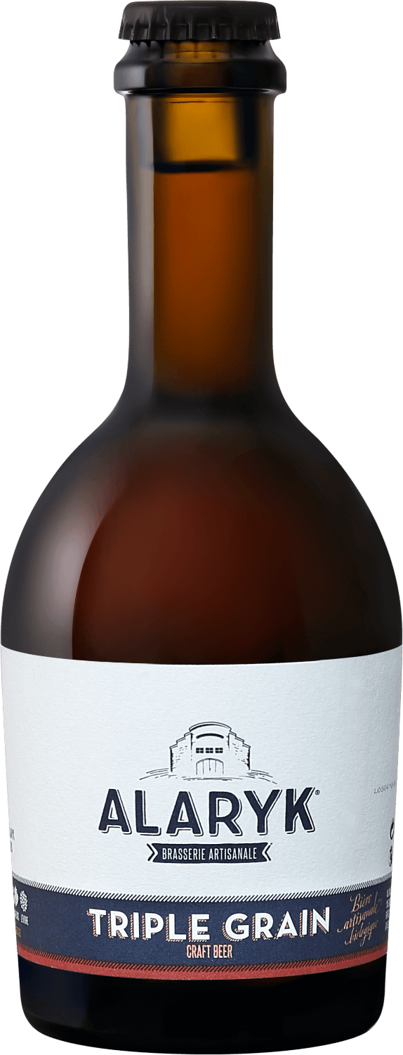 Аларик Трипл Грейн светлое нефильтрованное неосветленное непастеризованное 0.33 л