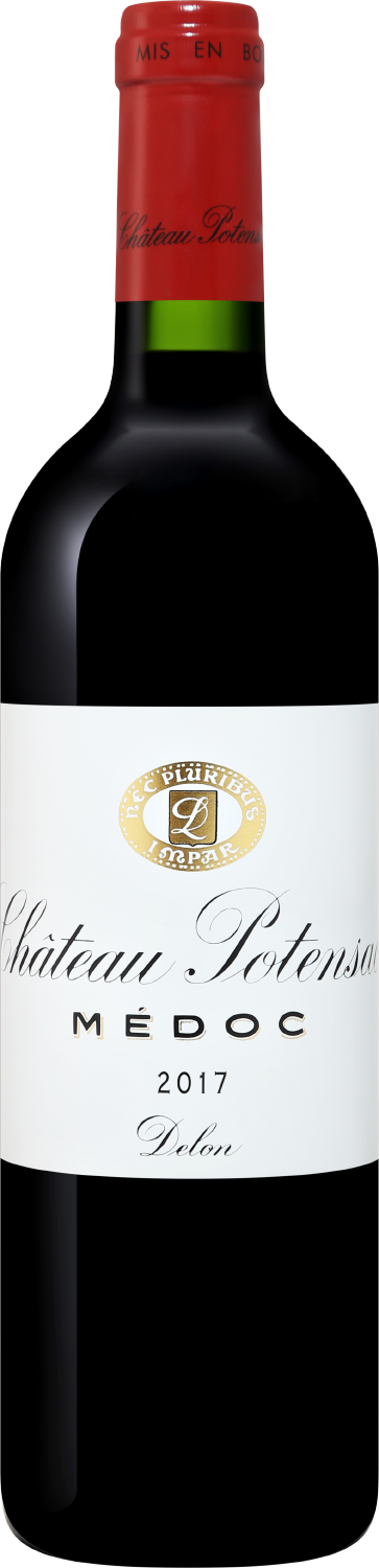 Шато Потенсак Медок AOC 2017 0.75 л