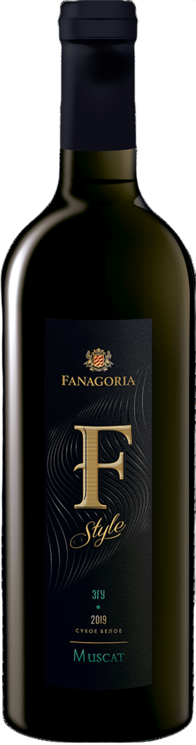 F Style Мускат Кубань. Таманский Полуостров ЗГУ Фанагория 0.75 л
