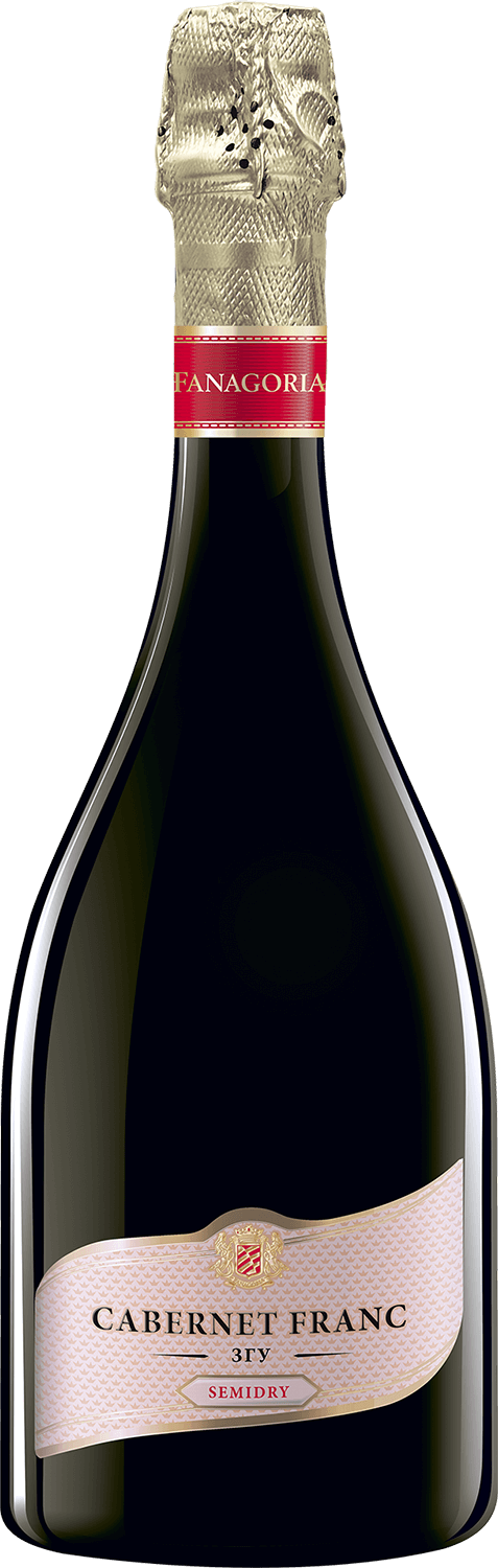 Игристое вино Fanagoria Cabernet Franc Semidry Kuban'. Tamanskiy Poluostrov, 0.75 л