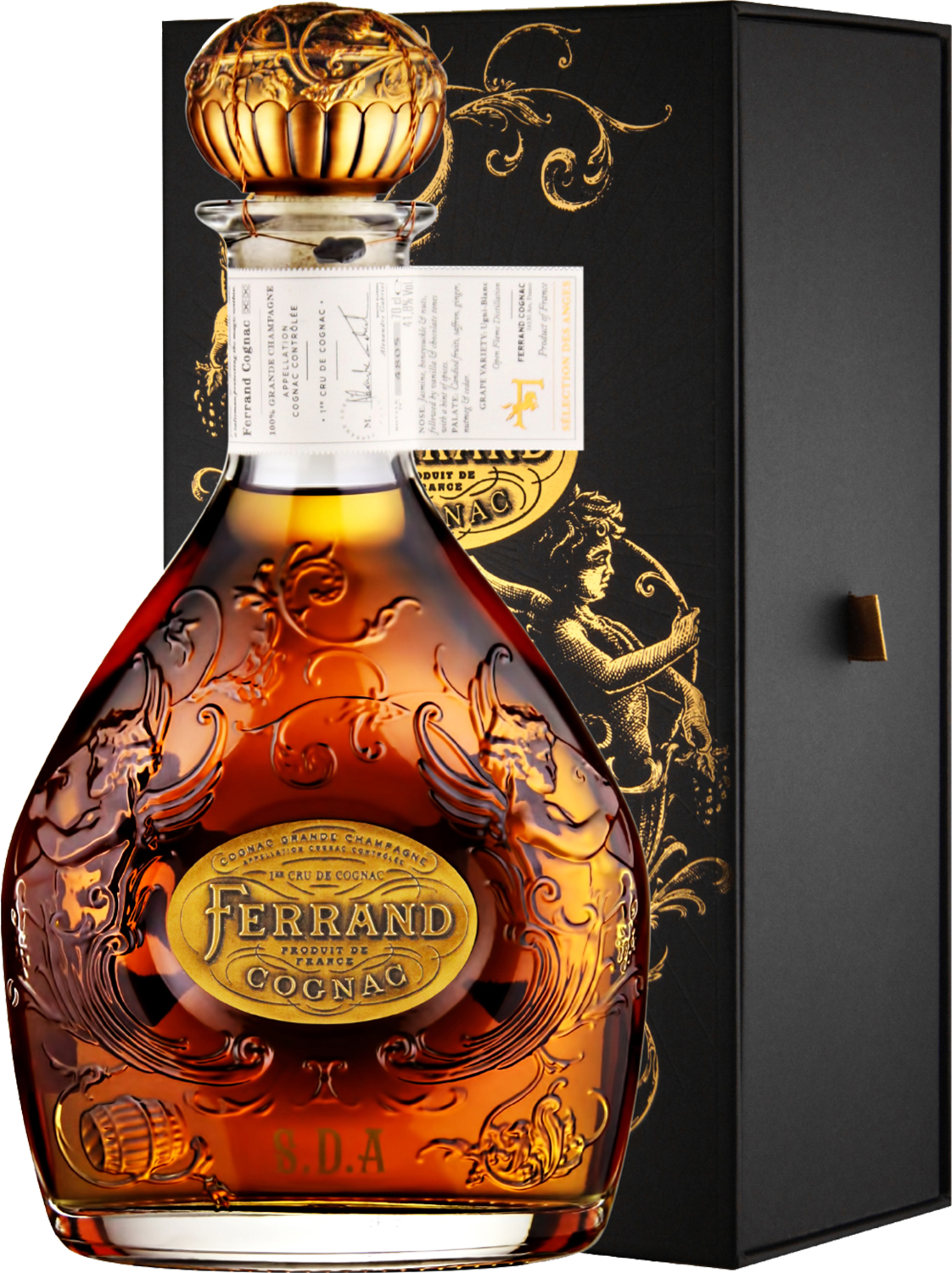 Пьер Ферран Селексьон дес Анж Гранд Шампань Премье Крю в подарочной упаковке 0.7 л