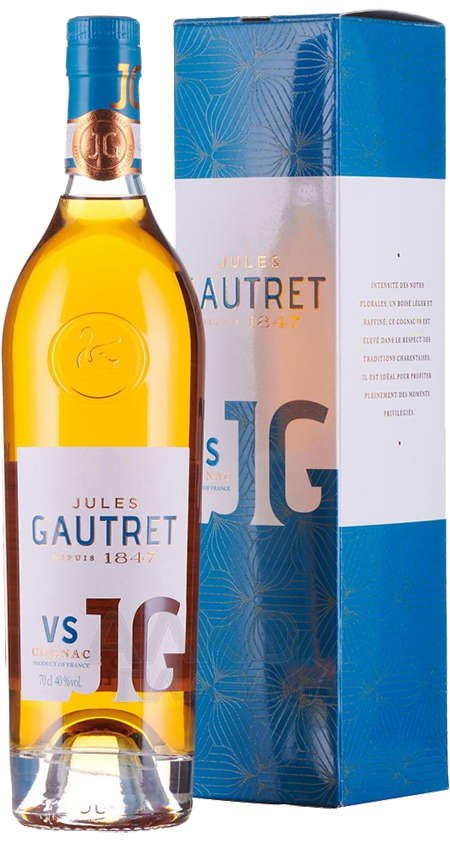 Жюль Готре Коньяк VS в подарочной упаковке 0.7 л