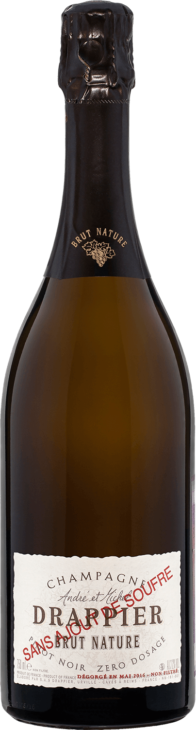 Драпье Брют Натюр Зеро Дозаж Без Серы Шампань AOP - 0.75 л