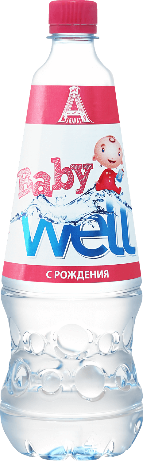 Вода негазированная питьевая Бейби Велл (ПЭТ) 1&nbsp;л