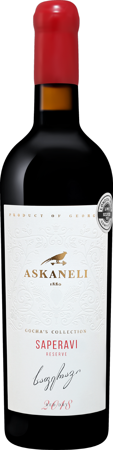 Гоча’с Коллекшн Саперави Резерв Асканели 2018 0.75 л