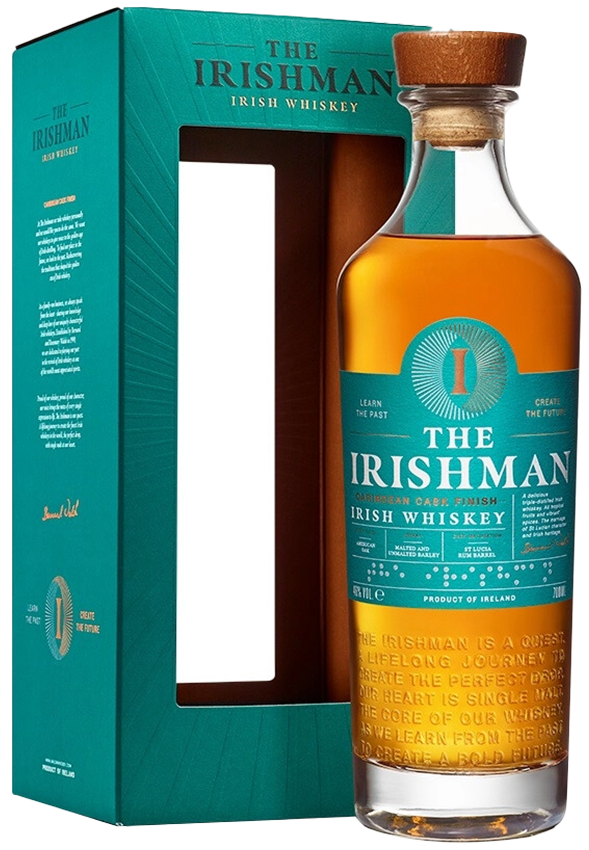 Зе Айришмен Карибиан Каск Финиш купажированный виски в подарочной упаковке 0.7 л