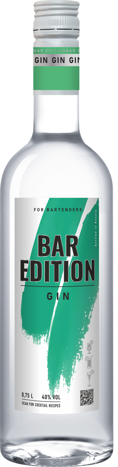 Джин Bar Edition, 0.75 л