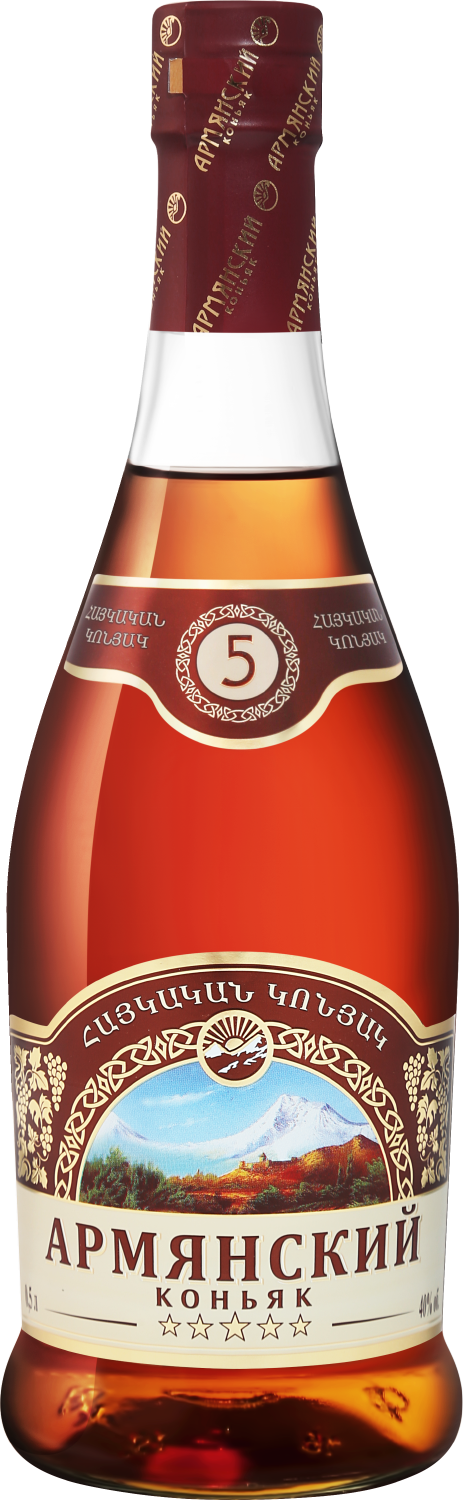 Армянский Коньяк 5 Лет 0.5 л