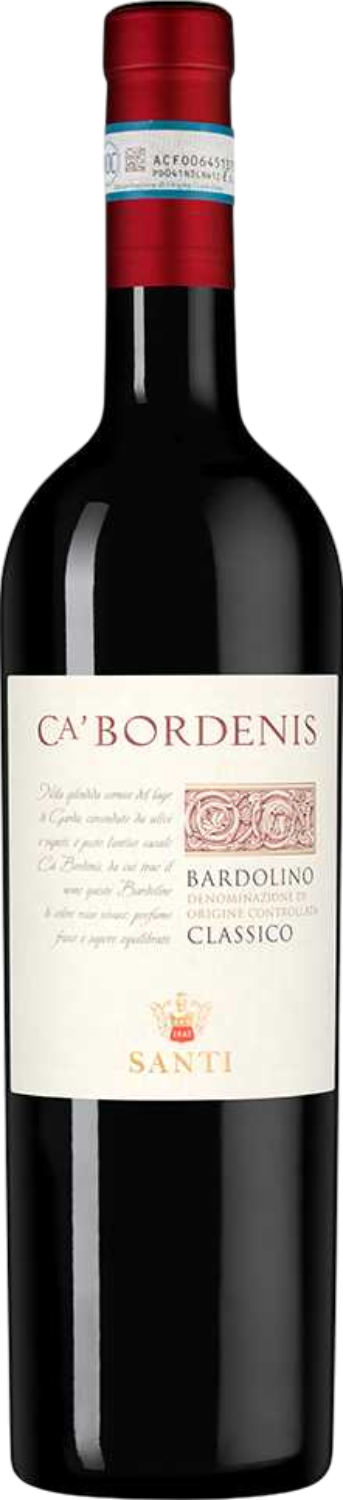 Ка' Борденис Бардолино Классико DOC Санти 2022 0.75 л