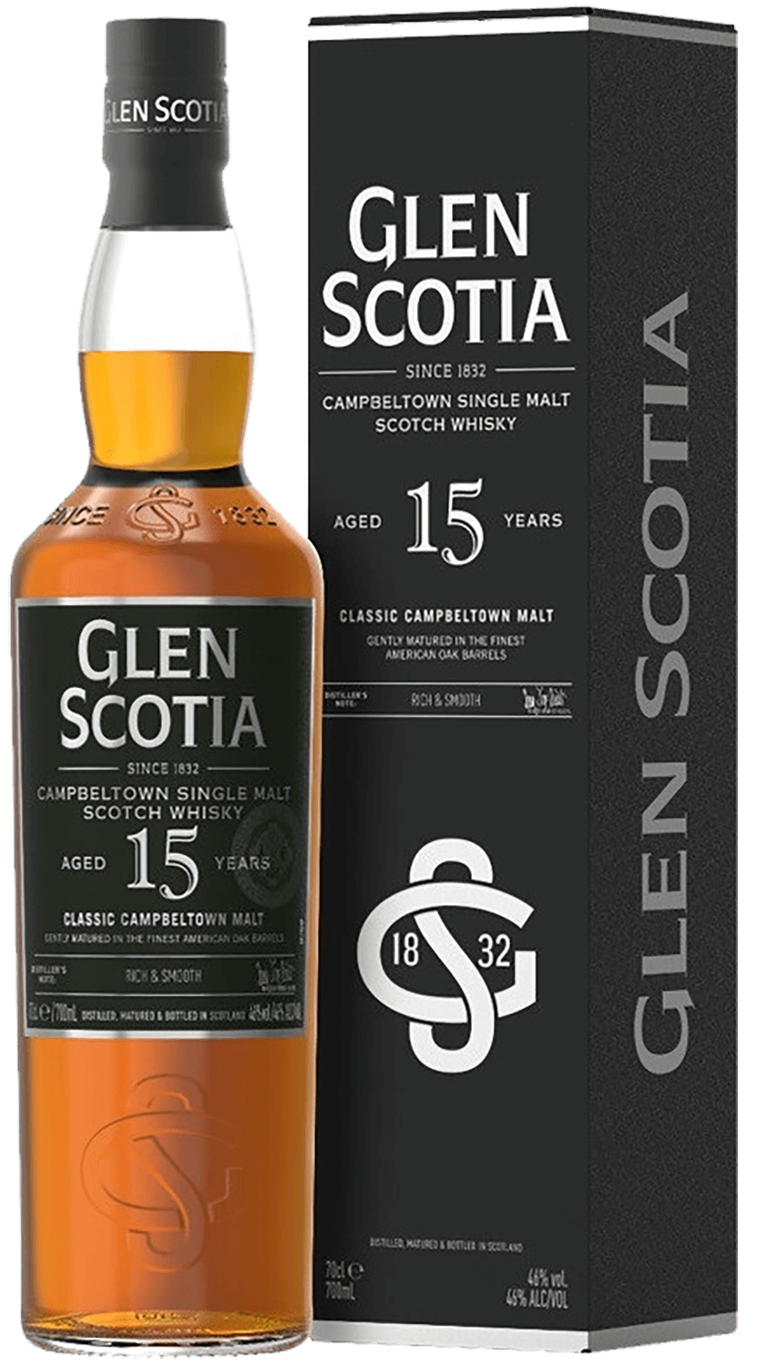 Виски Glen Scotia Campbeltown 15 Y.O. Single Malt Scotch Whisky (gift box) Glen Scotia Campbeltown 15 Y.O. Single Malt Scotch Whisky (gift box)