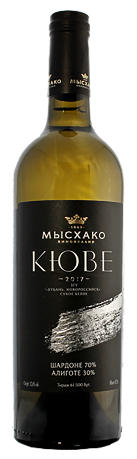 Кюве Шардоне-Алиготе Кубань. Новороссийск ЗГУ Мысхако 0.75&nbsp;л