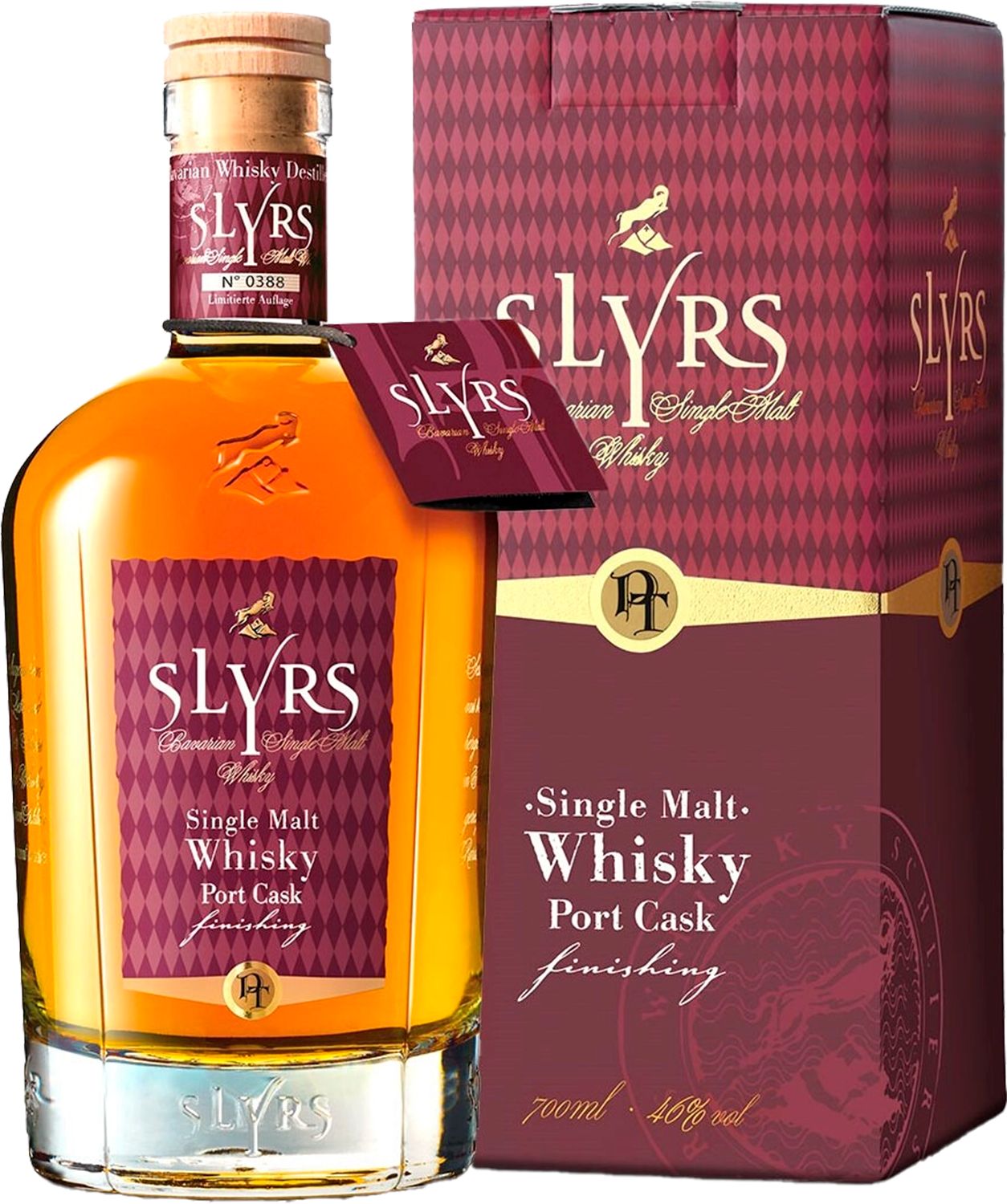 Шлирс Порт Каск Финиш Сингл Молт солодовый виски в подарочной упаковке 0.7 л