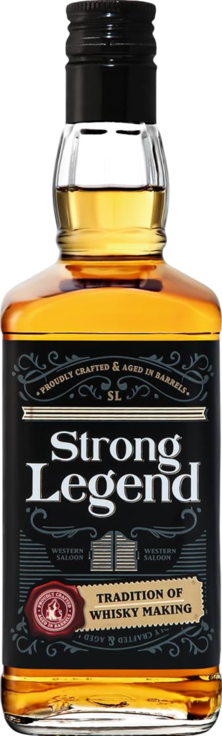 Стронг Легенд Купажированный Виски 0.5 л