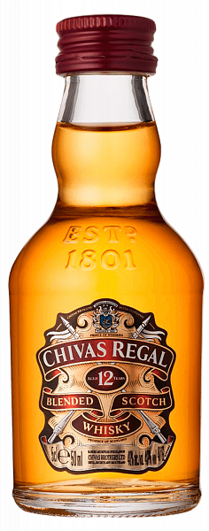 Chivas Regal 12 y.o. blended scotch whisky, 0.05 л в Челябинске