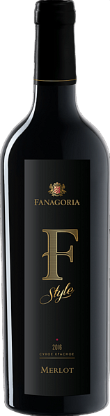 F Style Merlot Kuban'. Tamanskiy Poluostrov Fanagoria, 0.75 л в Челябинске