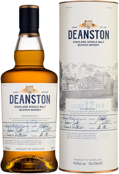 Deanston Highland Single Malt Scotch Whisky 12 y.o. (gift box), 0.7 л в Челябинске