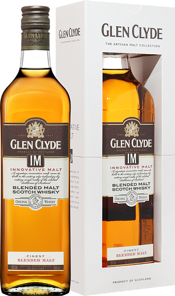 Glen Clyde IM Blended Malt Scotch Whisky (gift box), 0.7 л в Челябинске