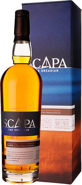 Scapa The Orcadian Glansa Single Malt Scotch Whisky (Подарочная упаковка), 0.75 л в Челябинске