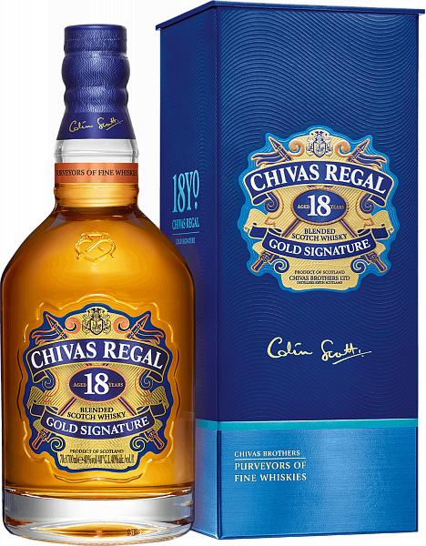 Chivas Regal 18 (gift box), 0.7 л