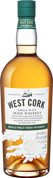 West Cork Single Malt Irish Whiskey, 0.7 л в Челябинске