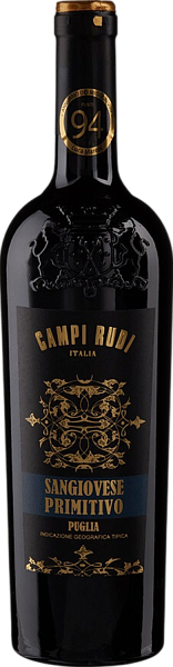 Campi Rudi Sangiovese-Primitivo Puglia IGT Angelo Rocca e Figli, 0.75 л в Челябинске