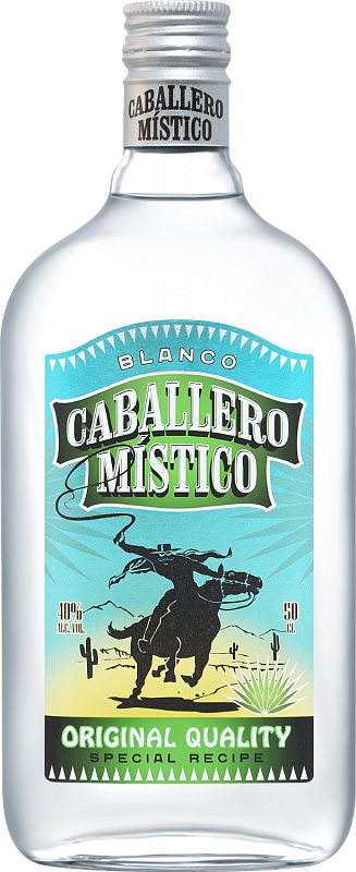 Кабальеро Мистико Бланко спиртной напиток на основе текилы 0.5 л