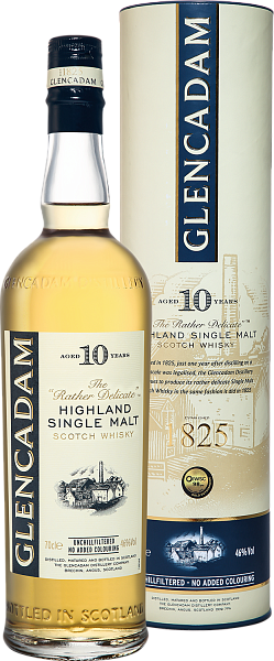 Glencadam Highland Single Malt Scotch Whisky 10 y.o. (gift box), 0.7 л в Челябинске