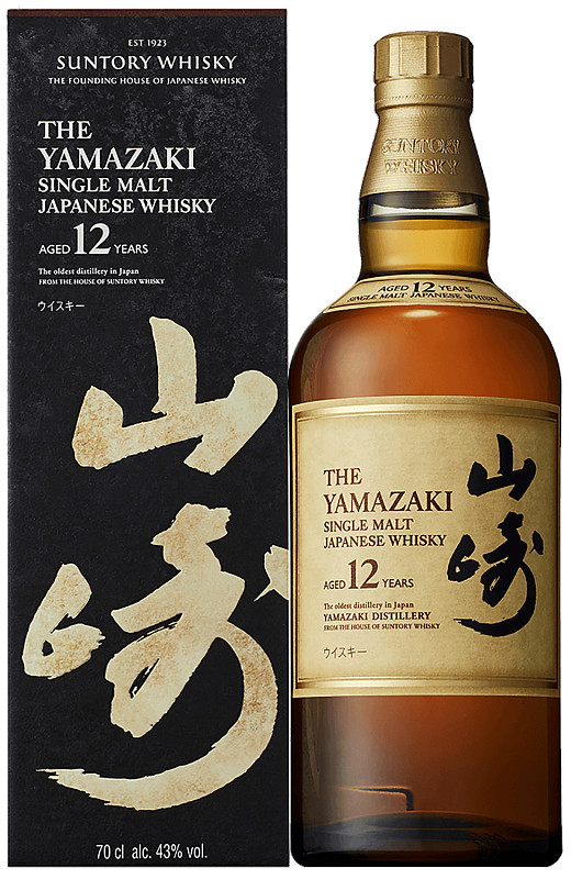 Ямазаки 12 лет односолодовый японский виски в подарочной упаковке 0.7 л