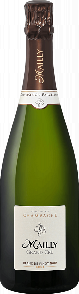 Mailly Grand Cru Brut Blanc de Pinot Noir Champagne АОС, 0.75 л в Челябинске
