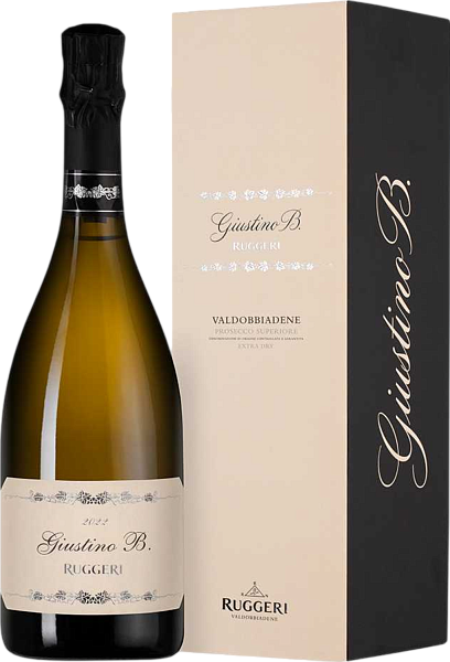 Giustino B. Prosecco Valdobbiadene Superiore DOCG Ruggeri (gift box), 0.75 л в Челябинске