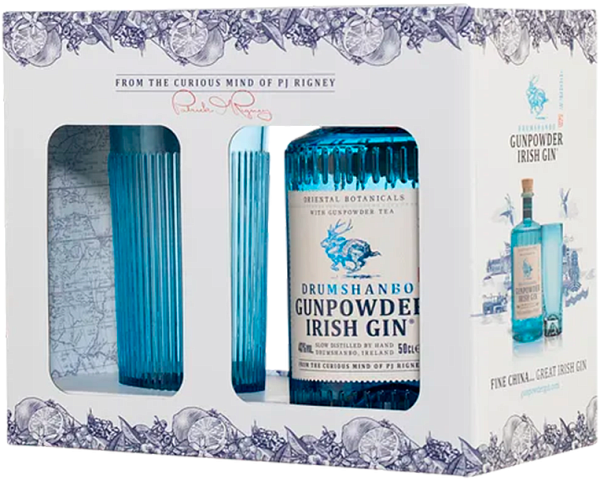 Drumshanbo Gunpowder Irish Gin (gift box with a glass), 0.5 л в Челябинске