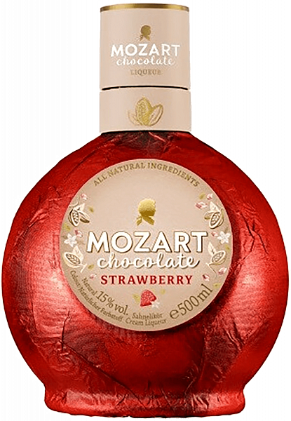 Mozart White Chocolate Cream Strawberry, 0.5 л в Челябинске