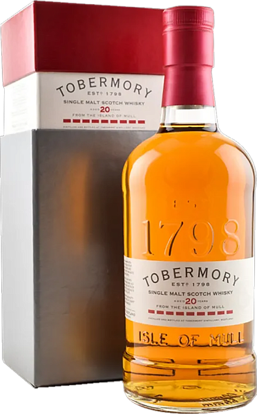 Tobermory Aged 20 Years Old Single Malt Scotch Whisky (gift box), 0.7 л в Челябинске