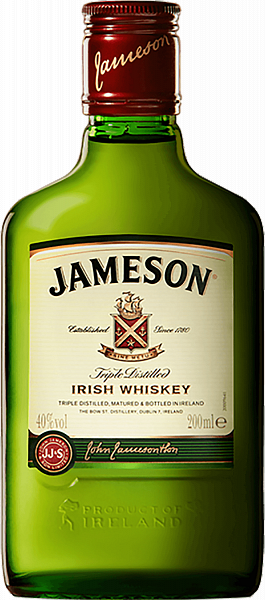 Jameson Blended Irish Whiskey, 0.2 л