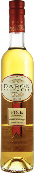 Daron Fine Calvados de Pays d'Auge АОС, 0.5л