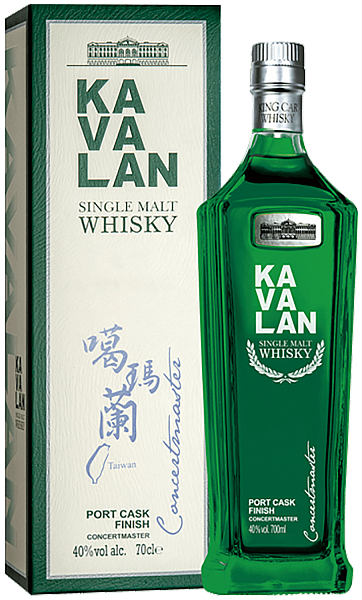 Kavalan Concertmaster Port Cask Finish Single Malt Whisky (gift box), 0.7л