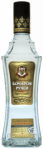 Vodka Bocharov Ruchey Silver Inside, 0.5л