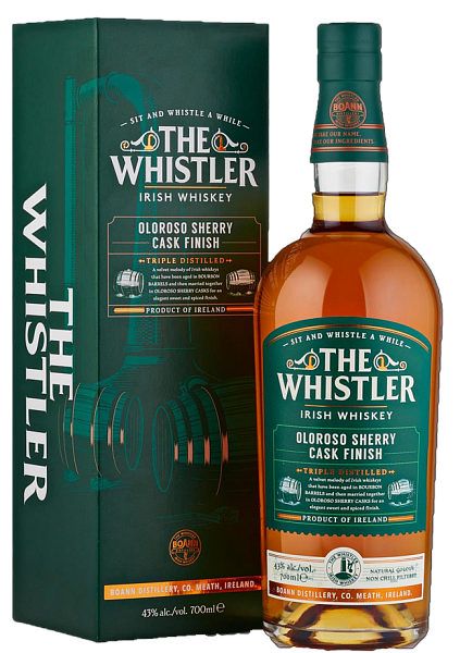 The Whistler Oloroso Sherry Cask Finish Irish Whiskey (gift box), 0.7 л в Челябинске
