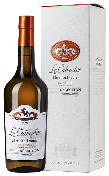 Coeur de Lion Selection Calvados AOC Christian Drouin (gift box), 0.7л