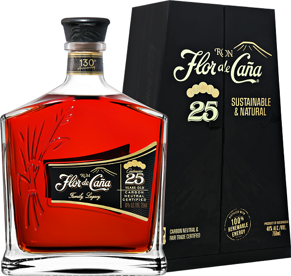 Flor de Cana 25 Centenario Licorera de Nicaragua (gift box), 0.75 л в Челябинске