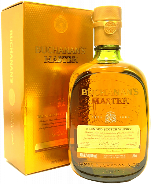 Buchanan's Master Blended Scotch Whisky (gift box), 0.75л