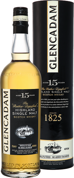 Glencadam Highland Single Malt Scotch Whisky 15 y.o. (gift box), 0.7 л в Челябинске