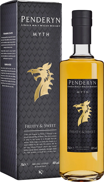 Penderyn Myth Single Malt Welsh Whisky (gift box), 0.7 л в Челябинске