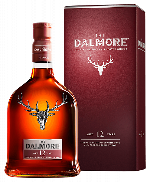 The Dalmore 12 years Highland Single Malt Scotch Whisky (gift box), 0.7л