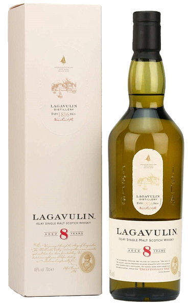 Lagavulin Islay Single Malt Scotch Whisky 8 y.o. (gift box), 0.7 л в Челябинске
