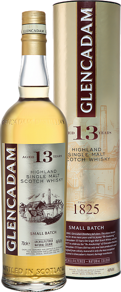Glencadam Highland Single Malt Scotch Whisky 13 y.o (gift box), 0.7 л в Челябинске