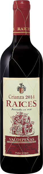 Raices Crianza Valdepenas DO Bodegas Fernando Castro, 0.75 л в Челябинске