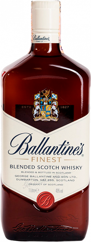 Баллантайнс Файнест Блендед купажированный виски 1 л