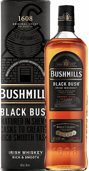 Bushmills Black Bush Blended Irish Whiskey (gift box), 0.7л