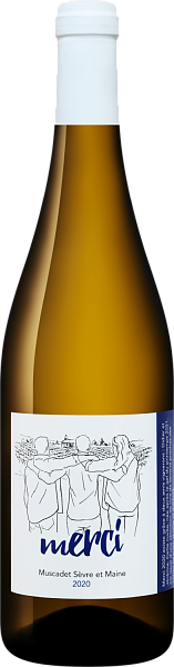 Merci Muscadet Sevre et Maine AOC Domaine de la Pepiere, 0.75 л в Челябинске